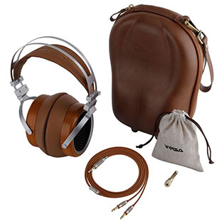 SIVGA LUAN Casque Dynamique Ouvert Circumaural Ø50mm 38Ω 100dB 20Hz-40kHz Bois/Marron