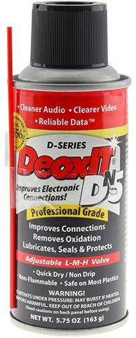 CAIG DEOXIT DN5S-6N Spray Nettoyant de Contact D&eacute;soxydant 200ml