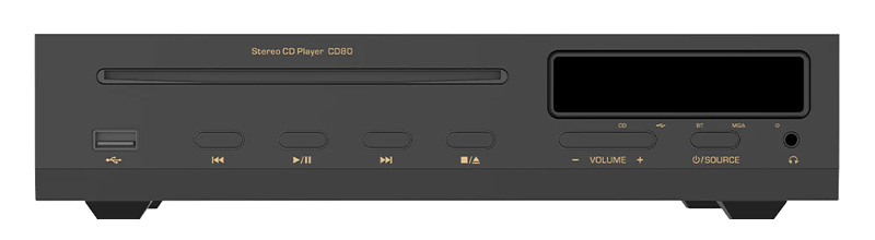 SHANLING CD80 Lecteur CD Philips Sanyo HD860 DAC ES9219MQ Bluetooth 5.0 LDAC Noir