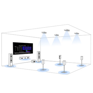 TONEWINNER AT-200 AV Processor / Home-Theater Preamplifier Dolby Atmos 13 Channels 7.2.4