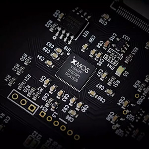 Audalytic AH90 DAC AK4499EX XMOS XU316 LAN DLNA Roon 32bit 768kHz DSD512 MQA Noir