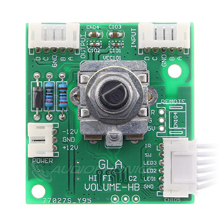 GLA-XLR Module contrôle de volume symétrique avec Encodeur / Afficheur / Télécommande