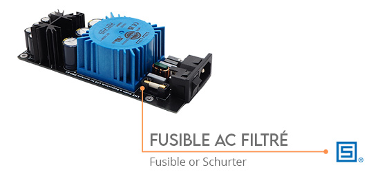 LHY AUDIO LPS-A6 : Indication fusible AC filtré