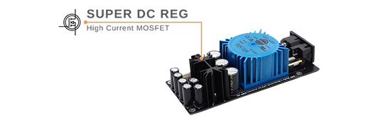 Beatechnik X LHY Audio LPS-A6: Module MOSFET indication