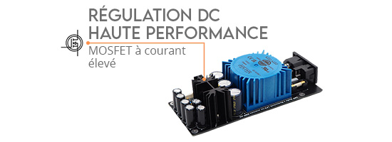 LHY AUDIO LPS-A6 : Indication régulation MOSFET