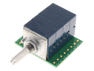 ALPS RK27 Potentiomètre 4 Voies Axe Lisse 50 kOhm