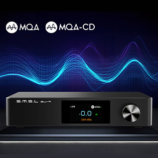 SMSL SU-9 ULTRA DAC AK4191 + AK4499EX XMOS XU316 Bluetooth 5.0 aptX-HD LDAC 32bit 768kHz DSD512 MQA MQA-CD