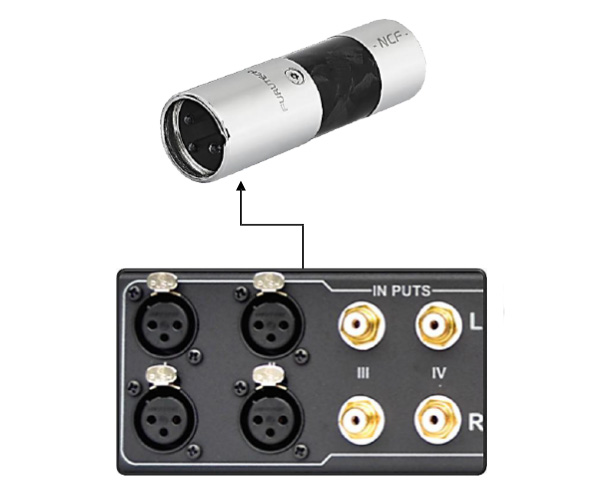 FURUTECH CLEAR LINE XLR Male Audio Signal Optimizer