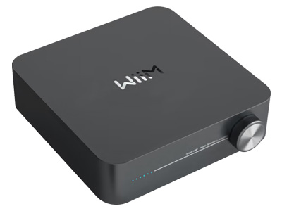 WiiM Amp Amplificateur Connecté WiFi DLNA AirPlay 2 Chromecast Bluetooth 5.0 2x100W 4 Ohm