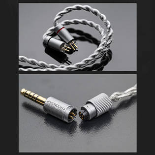 MOONDROP DARKSABER Écouteurs Intra-Auriculaires IEM Dynamiques 2DD+8BA 22Ω 128dB 20Hz-20kHz