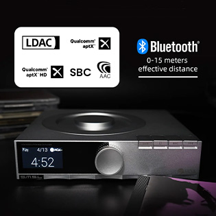 SMSL PL200 Lecteur CD DAC AK4499EX + AK4191EQ USB XMOS Bluetooth 5.0 AptX HD LDAC 32bit 768kHz DSD512 MQA-CD