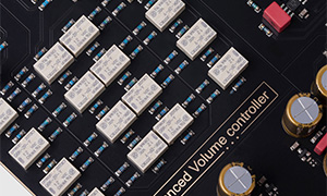 Eversolo DMP-A8: Internal view of R2R volume controller