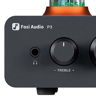 FOSI AUDIO P3 Tube Preamplifier 2x JAN5654W Headphone Amplifier Bluetooth 5.1 aptX aptX HD