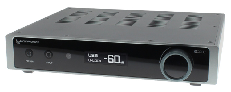 Audiophonics DA-S250NC Amplificateur Intégré Class D NCore DAC ES9038Q2M Bluetooth 5.0 2x250W 4 Ohm 32bit 768kHz DSD512