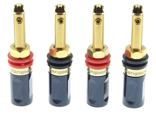 XANGSANE XS-6001AU LONG Speaker Terminals Gold-plated Pure Copper (Set x4)