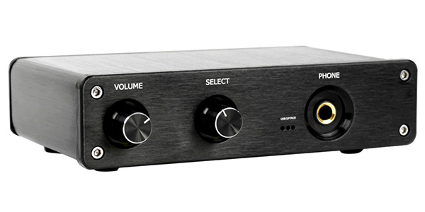 DAC PCM5100 / Preamplifier / Headphone Amplifier / Source Selector