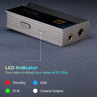 Indicateur LED du Ibasso DC Elite