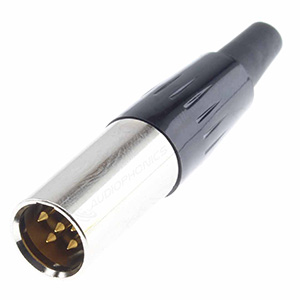 Photo of HICON HI-XMCM5 mini-XLR connector