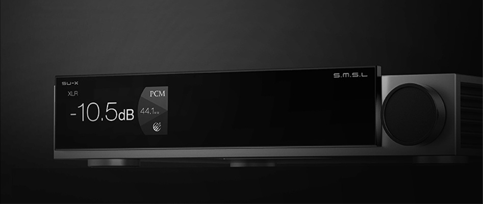 Front view of the SMSL SU-X DAC