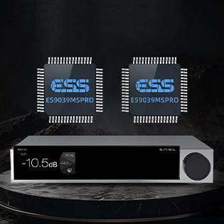 Photo des puces DAC ES9039MSPRO