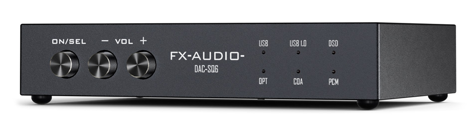 FX-Audio SQ6 : Vue de face