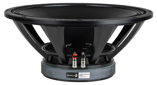 Dayton Audio Pro Odeum 15LF : Vue de côté