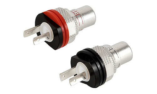 Photo of ETI FS-08 RCA sockets