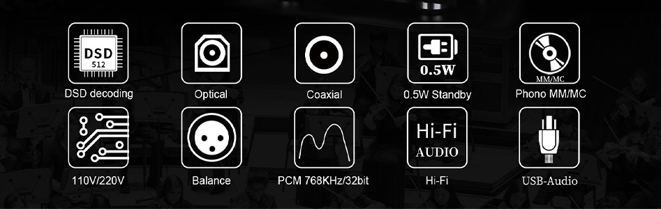 Tonewinner AD-1PRE+ highlights