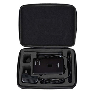 Audio Talent MC3 transmitter in carrying case