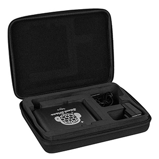 Audio Talent DJ4 transmitter in carrying case