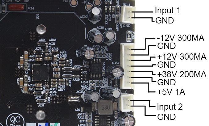 Amplifier Module Stereo Class D Infineon MA5332