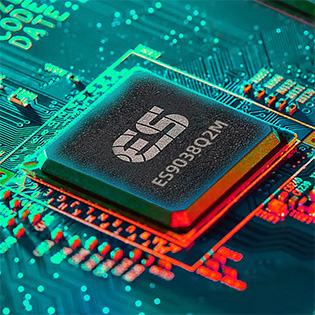 Photo of ES9038Q2M DAC chip