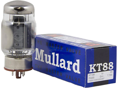 Mullard KT88 Tetrode Tube : Tube with packaging