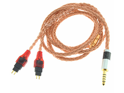 Photo du Câble Casque Symétrique Jack 4.4mm vers Connecteurs 2 Broches Sennheiser