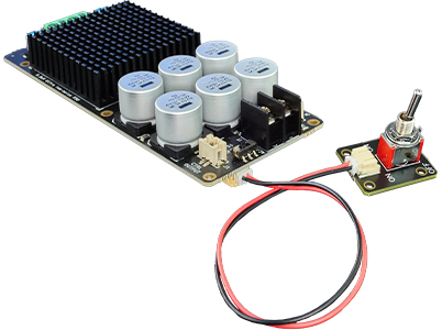 IAN CANADA Toggle switch on PCB with cable : Front view