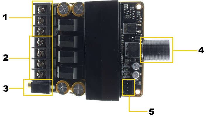 LQSC Module Amplificateur Stéréo Class D TPA3221 2x85W 4 Ohm: schema