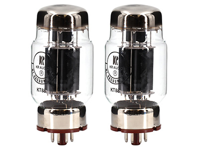 Photo d'une paire de Tubes KR Audio KT88