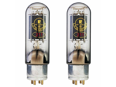 Photo d'une paire de Tubes KR Audio 211