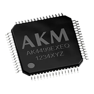 Photo of AKM AK4499EX DAC chip