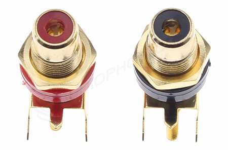 Photo of RCA sockets for CI