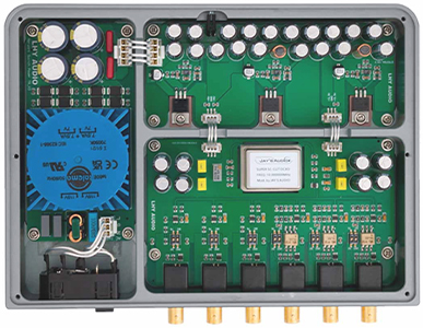 Photo of the inside of the LHY AUDIO OCK-2 master clock