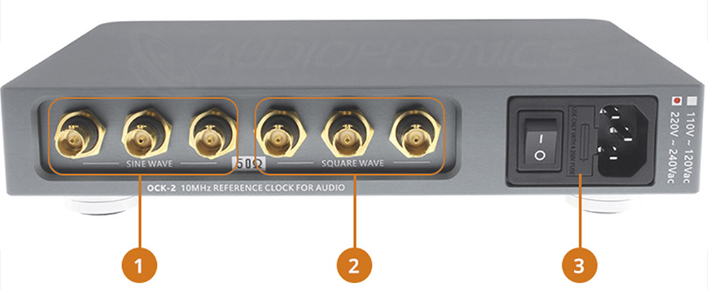 LHY AUDIO OCK-2 master clock connectivity diagram