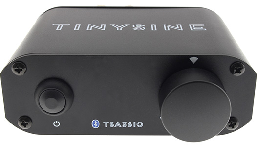 TINYSINE TSA3610 Amplificateur Class D Bluetooth 2x50W : Vue de face