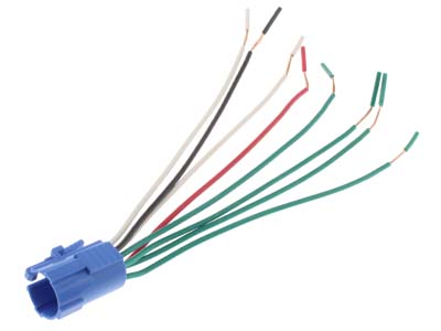 Photo of 6-wire quick connector for switches and pushbuttons