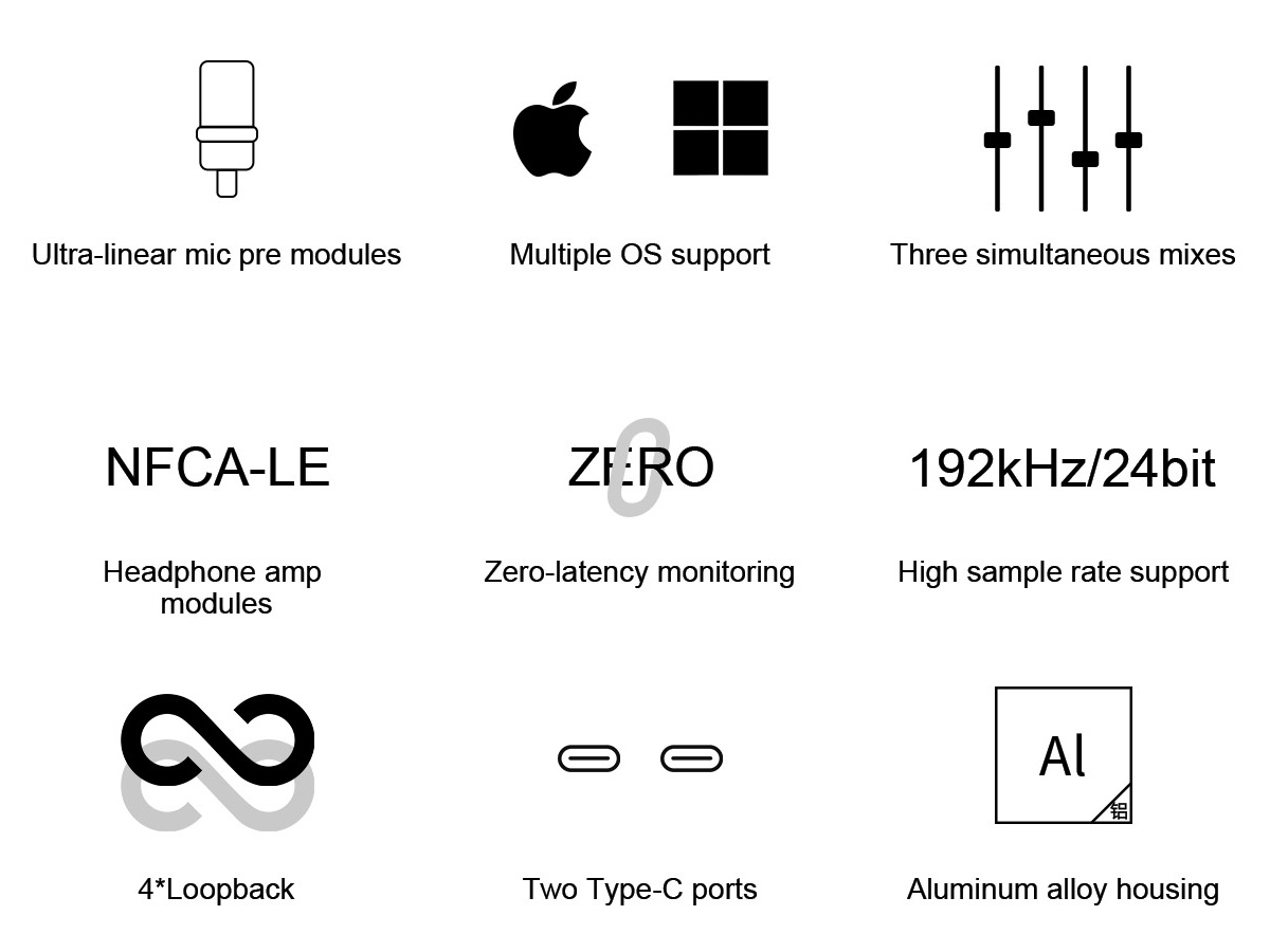 Topping E2x2: Key features