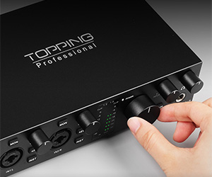 Topping E2x2 : Module de tension faible bruit