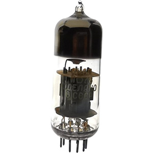 6H6Pi Twin Triode Tube : Front view