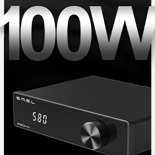 SMSL A50 PRO: 100W subwoofer output