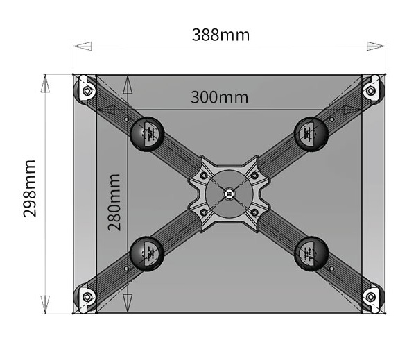 Audio Bastion DX-3S : Dimensions