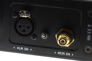 Audiophonics HPA-DM500NIL : entrées XLR et RCA